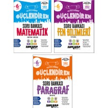 Ankara Yayıncılık Ankara Yayınları 6. Sınıf Matematik + Fen Bilimleri + Paragraf Güçlendiren Soru Bankası