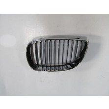 Oto101 Bmw 1 Serı- E87- 04/08; Ön Panjur Sol Siyah/nikelaj Çerçeveli (Tw)