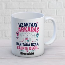 AJANS373 Kişiye Özel Arkadaş Tasarımlı Gizli Arşivimin Tek Yetkilisi Isimli Seramik Kupa
