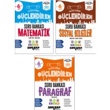 Ankara Yayıncılık Ankara Yayınları 6. Sınıf Matematik + Sosyal Bilgiler + Paragraf Güçlendiren Soru Bankası