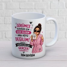 AJANS426 Kişiye Özel Görümce Tasarımlı Görümce Olduğum Için Özür Dilerim Isimli Kupa