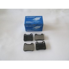 Oto101 Mercedes 190- W201- 83/93; Arka Fren Balatası (Kablosuz)(Disk) (62X54,2X13,5)(BRAMAX)