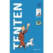 Alfa Yayınları Tenten Cilt 1 - Iki Kitap Bir Arada (Ciltli - Kutulu)