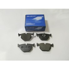 Oto101 Bmw X3- E83- 04/10; Arka Fren Balatası (Kablosuz)(Disk) (123X59,3X16,3) (Bramax)