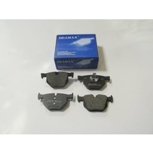 Oto101 Bmw X5- E70- 07/13; Arka Fren Balatası (KABLOSUZ)(DİSK)(121.9X58.1X16.3/121.9X59.3X16.3)(BRAMAX)