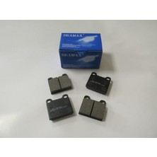 Oto101 Mercedes S Sl Class- W126- 81/91; Arka Fren Balatası (Kablosuz)(Disk) (62X56,4X14,5)(BRAMAX)