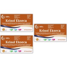 Krinol Ekseca - Novasol Curcumin, Brokoli, Kuersetin, Akgünlük, Propolis, Resveratrol - 3 Kutu