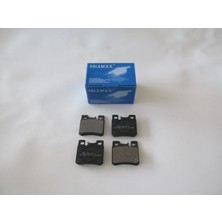 Oto101 Mercedes C Class- W202- 93/99; Arka Fren Balatası (Kablosuz)(Disk) (61,8X58,1X13,5)(BRAMAX)
