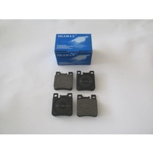 Oto101 Mercedes S Sl Class- W140- 91/98; Arka Fren Balatası (Kablosuz)(Disk) (61,6X69,7X16) (Bramax)