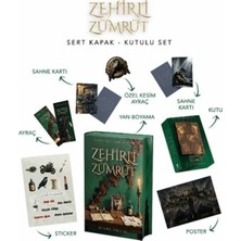 Vera Yayınları Zehirli Zümrüt (Yan Boyamalı Kutulu Set) Buşra Balçık