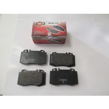 Oto101 Mercedes S Class- W220- 98/01; Ön Fren Balatası (KABLOSUZ)(DİSK)(117,8X71,60X16,50) (Fmk)