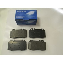 Oto101 Mercedes S Class- W220- 02/05; Ön Fren Balatası (KABLOSUZ)(DİSK)(117,8X71,60X16,50) (Bramax)