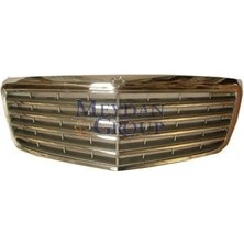 Oto101 Mercedes E Class- W211- 03/06; Ön Panjur/nikelajlı/gümüş Gri (9çıtalı) (Tw)