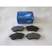 Oto101 Mercedes E Class- W212- 10/12; Ön Fren Balatası (Kablosuz)(Disk) (146.2X71.5X19.5)(BRAMAX)