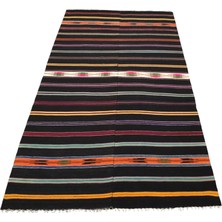 Kilim Antik El Dokuma Balıkesir Perde Yün Kilim 1730 - Yeni - Çok Renkli