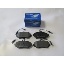 Oto101 Mercedes Vaneo- 03/06; Ön Fren Balatası (4 KABLOLU)(DİSK)(116.5X57X18.5)(BRAMAX)