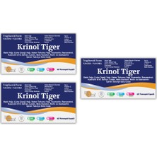 Krinol Tiger - Kuersetin, Resveratrol, Koenzim Q10, Safran, Lutein, Beta Karoten ve Rutin - 3 Kutu