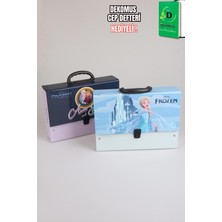 x Dekomus Lisanslı Frosted Whispers Collection Elsa Frozen Saplı Çanta Tekli