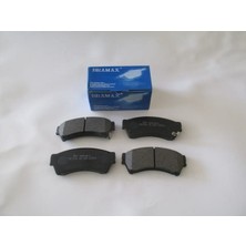 Oto101 Mazda 6- Sd- 09/12; Ön Fren Balatası 1,8/2,0/2,2/2,5 (DİSK)(136,7X48,6X16,5)(BRAMAX)