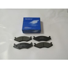 Oto101 Jeep Wrangler- 87/89; Ön Fren Balatası (DİSK)(176.8X56.3X15.5) (Bramax)
