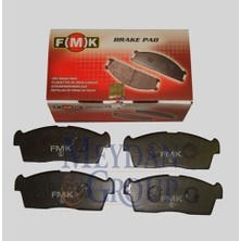 Oto101 Suzukı Carry- 98/04; Ön Fren Balatası (Disk) (108,5X41,7X15) (Fmk)