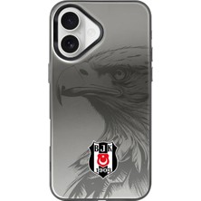 Lisanslı Beşiktaş Iphone 16 Kartal Logo Telefon Kılıfı "Dekomus Cep Defteri Hediyeli"
