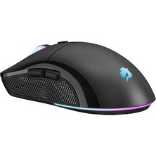 TeknoKapsül Gamebooster M11 Dıre GB-M11B USB Rgb Aydınlatmalı Siyah Profesyonel Gaming Mouse