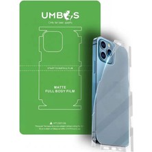Honor X40 Gt Uyumlu Full Arka Kapmala Ultra Ince Esnek Ekstra Koruma Mat - Umbos