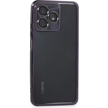Realme C53 Kılıf Razer Lensli Silikon - Mor