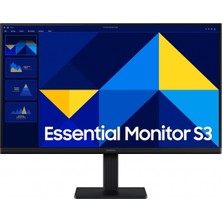TeknoKapsül Samsung 24 Essentıal S3 LS24D300GAUXUF IPS 5ms 100Hz HDMI VGA Vesa Fhd Monitör