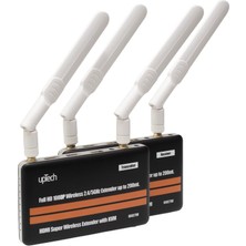 TeknoKapsül Uptech KX827W 1080P HDMI 200 Metre Kvm Kablosuz Görüntü Aktarıcı