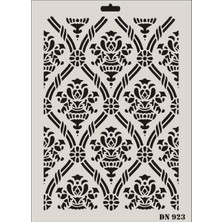 TeknoKapsül Rich Dantel Seri DN-923 Stencil 35X25 cm