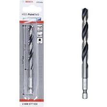 TeknoKapsül Bosch Pointteq Altıgen Şaftlı Hss Matkap Ucu 8 mm