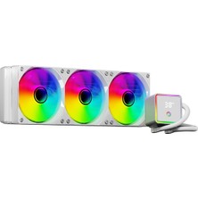 TeknoKapsül Frısby FCL-360W Argb 360 Lıquıd Cooler Whıte