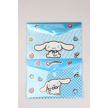 Cinnamoroll "DEKOMUS CEP DEFTERİ HEDİYELİ" YENİ SEZON LİSANSLI CINNAMOROL "2 ADET" ÇITÇITLI DOSYA