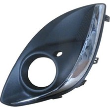 Oto101 Opel Corsa- D- 11/14; Sis Lamba Kapağı Sol Siyah/nikelaj Kaplamalı Sis Delikli (Tüv)(Tyg)