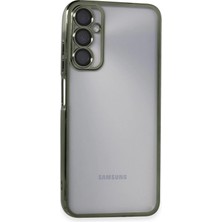 Mey Ithalat® Samsung Galaxy A05S Kılıf Lensli Silikon - Yeşil