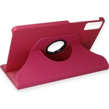 Mey Ithalat® Redmi Pad Se Kılıf 360 Tablet Deri Kılıf - Pembe