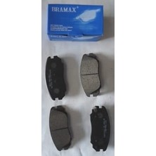 Oto101 Opel Insıgnıa- 09/17; Ön Fren Balatası 1,4/1,6/1,8/2,0 (Disk) (131,5X59,6X19)(BRAMAX)