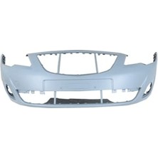 Oto101 Opel Merıva- B- 11/14; Ön Tampon Gri (Astarlı Sis Delikli/sensör Deliksiz Tyg)