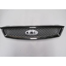 Oto101 Ford Focus- Sd/hb- 05/07; Ön Panjur Gümüş Gri (Nikelaj Çerçeveli) (Tw)