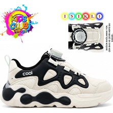 Kocamanlar Ayakkabı Cool Evan Akıllı Bağcıklı Işıklı Ortopedik Çocuk Spor Ayakkabı