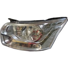 Oto101 Ford Transıt- V363- 14/19; Far Lambası Sol Elektrikli/motorlu/nikelajlı 9fişli (H7/H15)(AYFAR)