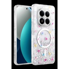 Marsilyan™- Onegif Xiaomi Redmi Note 15 Pro 4g Misk Simli Magsafe Kapak - Desen 4