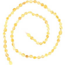 Inure Jewelry Yetişkin Damla Kehribar Kolye