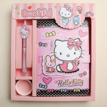 Çılgıntrend Sanrio Hello Kitty Defter- Kalem Bant Set-1