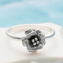 Inure Jewelry Gümüş Gül Kadın Yüzük