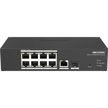 Hikvision Hıkvısıon DS-3T1310P-SI/HS 8xfe+1xge RJ45 110W Poe Switch