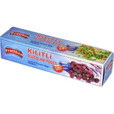 Ulu İthalat Kilitli Buzdolabı Poşeti Orta