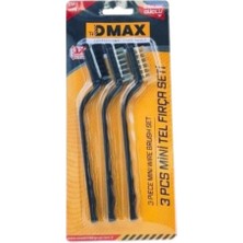 Ulu İthalat Mini 3'li Tel Fırça Seti